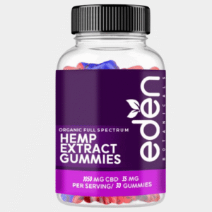Organic Full Spectrum Hemp Extract Gummies – 30 Count, 35mg CBD each, vegan and organic